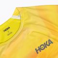 Koszulka do biegania męska HOKA Race Day Short Sleeve TR PRT hoka citrus print 3