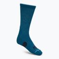 Skarpety Hoka Crew Run Sock 3-pack hazy blue/soft cobalt/night glow blue 3