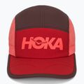 Czapka z daszkiem HOKA Run Hat deep mauve/red agate 2