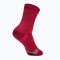 Skarpety HOKA Merino Crew Sock red agate 3