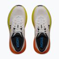 Buty do biegania męskie HOKA Bondi 9 white/neon tangerine 5
