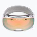 Gogle narciarskie Alpina Estetica QV white gloss/gold sph 2