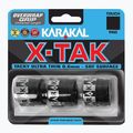 Owijki do rakiet squash Karakal X-TAK Grip 3 szt. black