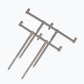 Stojak na wędki Prologic Stainless Steel 3 Rod Pod szary 72766 3