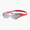 Okulary do pływania Speedo Futura Biofuse Flexiseal lava red/clear 5