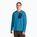 Longsleeve męski Jack Wolfskin Prelight Trail Crew aurora blue