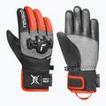 Rękawice narciarskie dziecięce Reusch Worldcup Warrior R-Tex XT Junior black/silver/fluo red