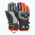 Rękawice narciarskie dziecięce Reusch Worldcup Warrior R-Tex XT Junior black/silver/fluo red 2
