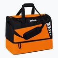 Torba treningowa ERIMA Six Wings Sports Bag With Bottom Compartment 35 l orange/black