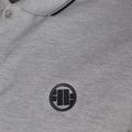 Koszulka polo męska Pitbull Polo Slim Logo grey/melange 3