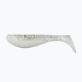 Przynęta gumowa Relax Kopyto 2.5 Laminated 4 szt. white clear/black hologram glitter