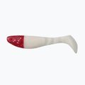 Przynęta gumowa Relax Kopyto 3 Head 4 szt. white red/silver glitter