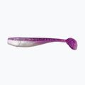 Przynęta gumowa Relax Kingshad 5 Laminated 3 szt. purple/hologram glitter/white pearl