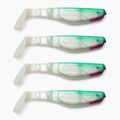 Przynęta gumowa Relax Terminator 3 Standard 4 szt. green/white pearl
