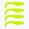 Przynęta gumowa Relax Terminator 3 Standard 4 szt. chartreuse