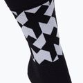 Skarpety ASSOS Monogram EVO black/white 3