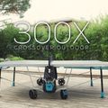 Stół do tenisa stołowego Cornilleau 300X Outdoor szary 8
