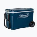 Lodówka turystyczna Coleman 62Qt Wheeled blue 2