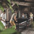 Stół do tenisa stołowego Cornilleau 600X Outdoor czarny 11