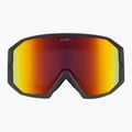 Gogle narciarskie Cairn Frost Pure mat black red 2