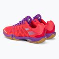 Buty do badmintona damskie Babolat 18 Shadow Team W pink/purple 4