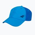Czapka z daszkiem dziecięca Babolat Basic Logo Jr blue aster 6
