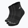 Skarpety Babolat Quarter 3 pary black/black