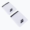 Frotki na nadgarstek Babolat Logo Jumbo Wristband 2 szt. white/rabbit