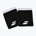 Frotki na nadgarstek Babolat Logo Jumbo Wristband 2 szt. black/white 3