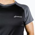 Koszulka tenisowa męska Babolat Play Crew Neck black/black 7