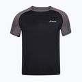 Koszulka tenisowa męska Babolat Play Crew Neck black/black