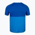 Koszulka tenisowa dziecięca Babolat Play Crew Neck Jr blue aster 3