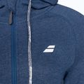 Bluza tenisowa damska Babolat Exercise Hood W estate blue heather 3