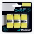 Owijki do rakiet tenisowych Babolat Pro Tour 3 szt. yellow