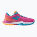 Buty do tenisa dziecięce Babolat 21 Jet Mach 3 AC Jr hot pink 2