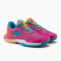 Buty do tenisa dziecięce Babolat 21 Jet Mach 3 AC Jr hot pink 5