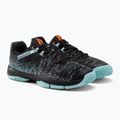 Buty do padla damskie Babolat Sensa W black/tanager turquoise 5
