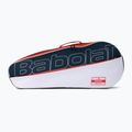 Torba tenisowa Babolat RH X3 Essential 24 l white/blue/red