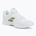 Buty do tenisa męskie Babolat 22 SFX3 All Court Wimbledon white/gold