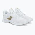 Buty do tenisa męskie Babolat 22 SFX3 All Court Wimbledon white/gold 4