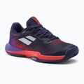 Buty do tenisa dziecięce Babolat 22 Jet Mach 3 Clay Jr blue ribbon