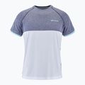 Koszulka tenisowa męska Babolat Play Crew Neck white/blue heather