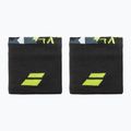 Frotki na nadgarstek Babolat Logo Wristband 2 szt. grey/aero 2