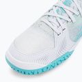 Buty do tenisa damskie Babolat Jet Mach 3 AC W white/angel blue 9