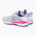 Buty do tenisa damskie Babolat Jet Tere AC W white/lavender 3