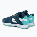 Buty do tenisa damskie Babolat SFX3 All Court W deep dive/blue 3