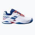 Buty do tenisa dziecięce Babolat Propulse All Court white/estate blue 9