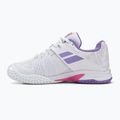 Buty do tenisa dziecięce Babolat Propulse All Court white/lavender 32S23884 10
