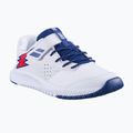 Buty do tenisa dziecięce Babolat Pulsion All Court Kid white/estate blue 11
