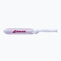 Pasek na nadgarstek Babolat Wrist Strap Padel white/ pink 2